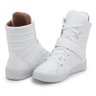 Feminino Tênis Branco Cano Alto - Modelo Tenehi - 37