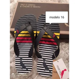Promoção top: Chinelo masculino adulto lindo! - Modelo 16