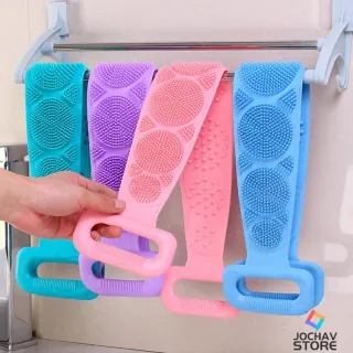 Escova de Silicone para Esfoliação Corporal - Envio Imediato - Cor Aleatória