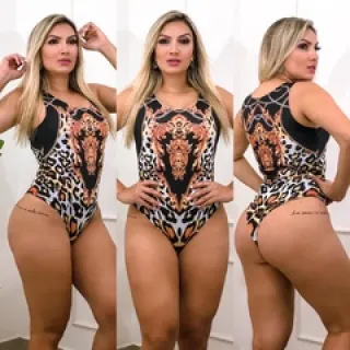 Moda 2022: Maiô Regata Feminino em Suplex - Corrente