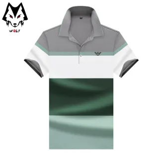 Camiseta Polo Masculina Manga Curta - Moda Casual - Blue