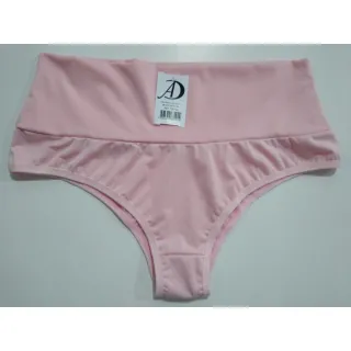 Calcinha básica com cós alto - REF129 - Azul