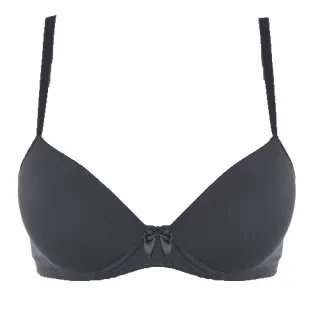 Atacado Sutiã Básico Dia-A-Dia com Bojo em Microfibra Lisa - Rosa / Rosê