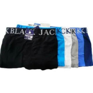 Kit Black Jack Boxer Microfiber Men