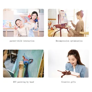 Pintura A Cores Por Números - Drofe (40X50 Cm) - 1464