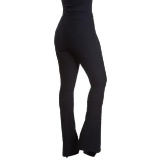 Legging Preta Confortável Flare Bailarina Feminina Boca de Sino - Cinza
