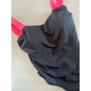 Body Neon Feminino Varias Cores Com Bojo Duplo Forrado Elastico - ROSA PINK COM ALÇA ROSA