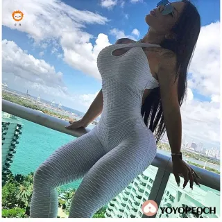 Conjunto Academia Feminina Legging Levanta Bumbum Com Bojo Sem Mangas - orange