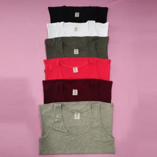 Regata Alça Grossa Básica (M ao GG) - Cinza