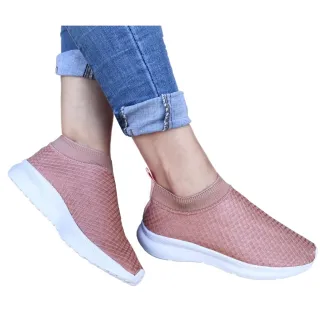 Promoção Excelente: Tênis Meia Feminino Confortável para Caminhada e Academia - Preto