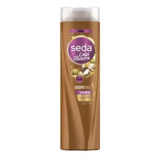 Shampoo Anticaspa Seda Todos Tipos de Cabelo 325 ml - Hidratação Intensa com Ceramidas, Babosa e Óleos - Pretos Luminosos