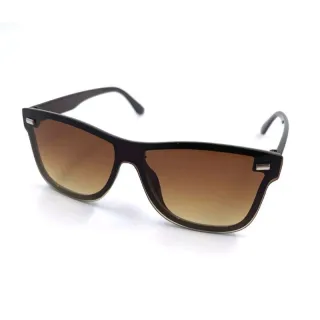 Unissex Flexível Miami Preto Óculos de Sol (Mais Vendido) - C4