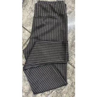 Cintura Alta Legging Xadrez: Modelagem Confortável e Estilosa - Rose