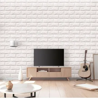 Decoração de casa com Papel de parede 3D autoadesivo a prova d