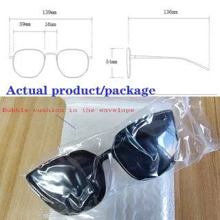 Vintage Óculos de Sol Olho de Gato Feminino/Masculino - C6