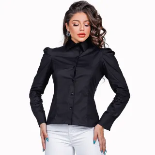 Princesa Bufante Camisa Social Feminina - Branco