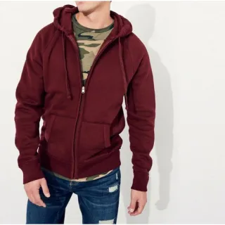 Unissex Peluciado Moletom Blusa Grossa Zíper - Camuflado-Preto