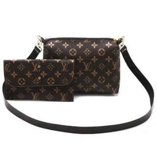 Lv Carteira Necessarie Pequena Transversal Kit Bolsa Feminina - Marfim