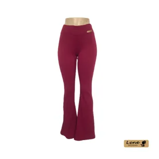 Calça Adulto Flare de Tecido Grosso com Bolso - Cinza