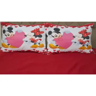 Poliéster Jogo de Lençol Casal Temático 3 Peças - Diversos - 11 VERMELHO