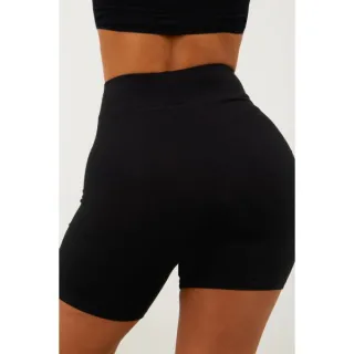 Bermuda Feminina Cós Alto Meia Coxa Tecido Grosso Fitness - Marinho