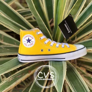 Converse Botinha All Star - Tênis Feminino e Masculino - Amarelo