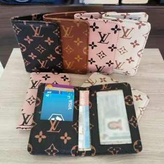 Porta Cartões Pequena para Cartões e Documentos - Cores Variadas