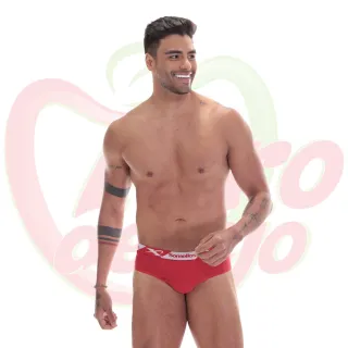 Cuecas Slip 100% Algodão Somellos Adulto - Kit com 3 ou 6 - Kit com 3
