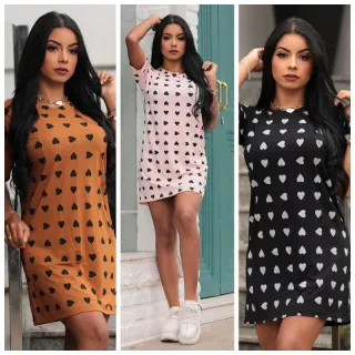 Coração Camisetão - Compre Online na Raryel - Vermelho