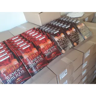 Esboços Bíblicos Volume 1 + Volume 2: Combo com 366 Livros - Único