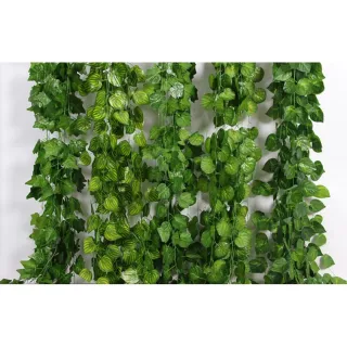 Planta Artificial Pendente de Folhagem - Corrente Linda 2M - Único