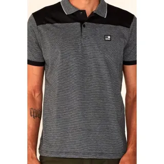 Polo Fatal Surf Preta - Camisa 25232/26383 - Cinza 26402