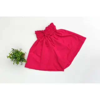 Moda Feminina Godê Crepe Twill Cintura Alta Lastex - Vinho