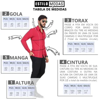 Camisa Masculina Social Slim Verde Manga Longa - Raryel - Verde