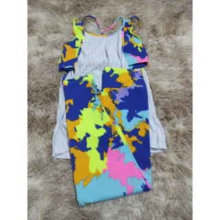 Moda Fitness Feminina: Kit Conjunto Trio Calça E Top + Blusa Embutida em Promoção - 33