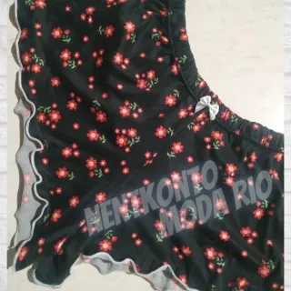 Pijama Sexy Short Doll em Tecido Suede Macio e Confortável - Rosa