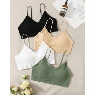 Promoção Sutiã Bojo Algodão sem Costura - rosé Skiin