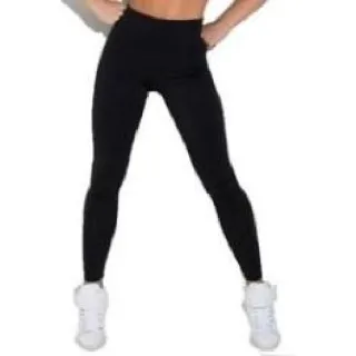 Preto Legging Suplex Fitness Academia Kit 5 Calça - P