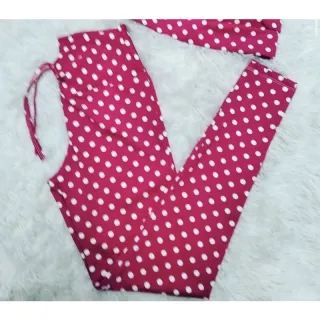 Moda Feminina: Leg Estampado de Corda Poá para Academia - Azul