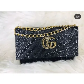 Lançamento Bolsa Feminina GG Alça Corrente - Blogueirinha - Azul