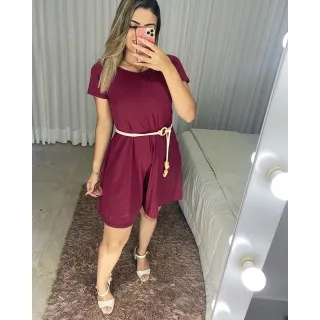 Macacão Curto Larguinho Ciganinha - Calor Macaquinho - Lilás