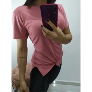 Legging básica de visco lycra para academia e caminhada, cobre bumbum sobre blusa mullet - Azul Oxford