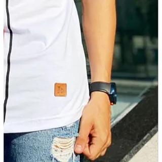 Camiseta Long Line Masculina Listrada - Promoção - Vermelho com branco infantil