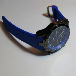 Relógio Esportivo Analógico Masculino em Aço Inoxidável - Luxo Moderno - Laranja1