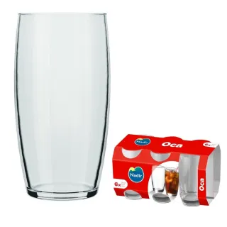 Copos Chiques Jogo de 12 Vidro Oca Drinks Mesa Posta 300ml - Único