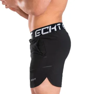 Calção de Musculação Masculino Secagem Rápida Respirável - Azul Marinho