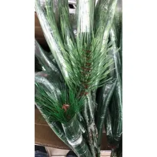 Pinheiro de Natal Luxo Verde Neve 1,50m c/ 260 Galhos - Único
