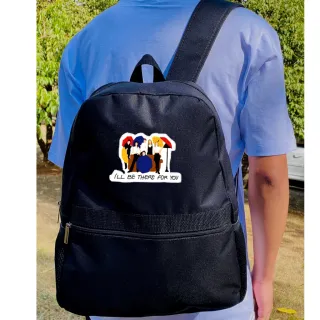 Viagem Trabalho Reforçada Infantil Feminina Masculina Universitária Séries Escolar Mochila - Preto