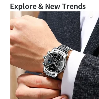 Relógio Masculino NIBOSI à Prova D