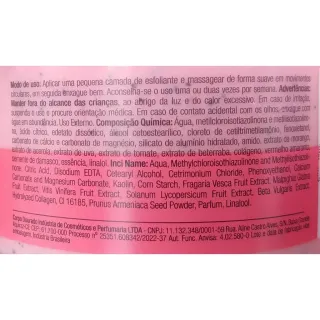 Fruktais Esfoliante Para o Corpo 150g - Corpo Dourado - Morango 150g